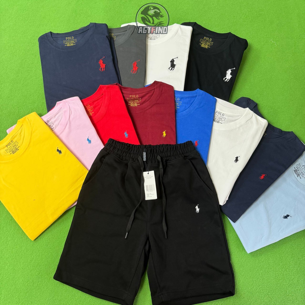 Ralph Lauren Hoodie&T-shirt&shorts￥zipper