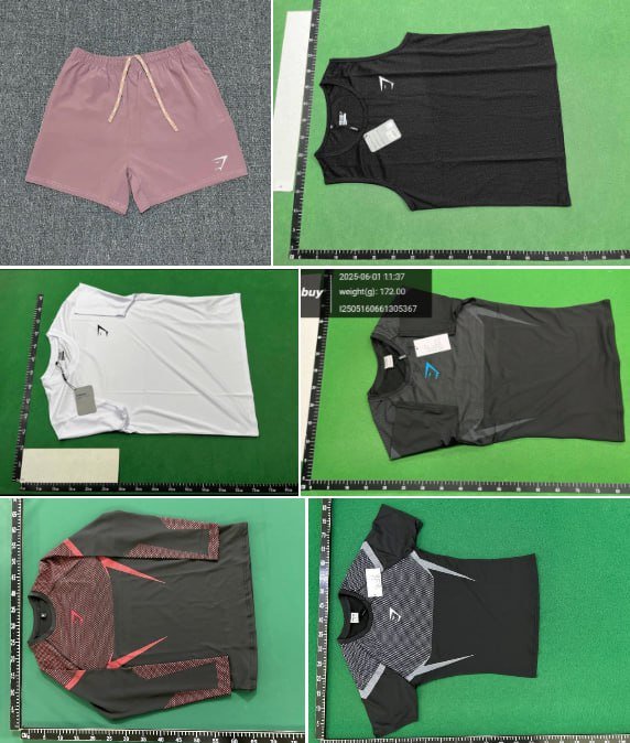 Gymshark vest/T-shirt/shorts/trousers